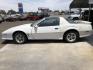 1988 WHITE /RED CLOTH Pontiac Trans Am GTA hatchback (1G2FW21E1JL) with an 5.0L V8 OHV 16V engine, located at 821 N. Prince Street, Clovis, NM, 88101, (575) 762-8852, 34.406643, -103.195999 - NEW PAINT WITH GHOST FLAMES - Photo#2