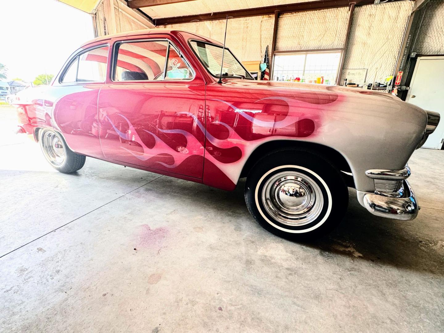 1950 Red Ford Coupe , located at 821 N. Prince Street, Clovis, NM, 88101, (575) 762-8852, 34.406643, -103.195999 - Photo#1