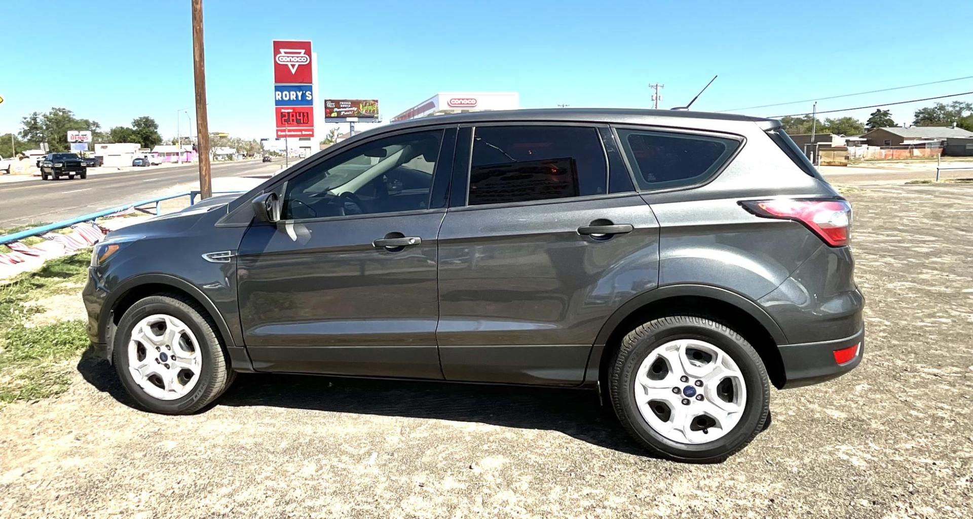 2018 Ford Escape S FWD (1FMCU0F75JU) with an 2.5L L4 DOHC 16V engine, 6A transmission, located at 821 N. Prince Street, Clovis, NM, 88101, (575) 762-8852, 34.406643, -103.195999 - Photo#1